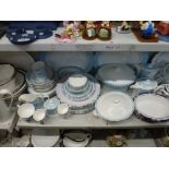 A Wedgwood Viva pattern part-tea and dinner service, approximately 59 pieces, a Spode Chancellor