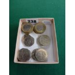 Special edition coins, including: nine £2 coins, to include Brunel 2006, First World War, Thistle