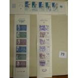 French stamp booklets 1959-1980, appears complete run, and an album of approximately 70 Thailand