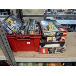 A collection of boxed Lego [upstairs shelves] WE DO NOT ACCEPT CREDIT CARDS. CLEARANCE DEADLINE IS