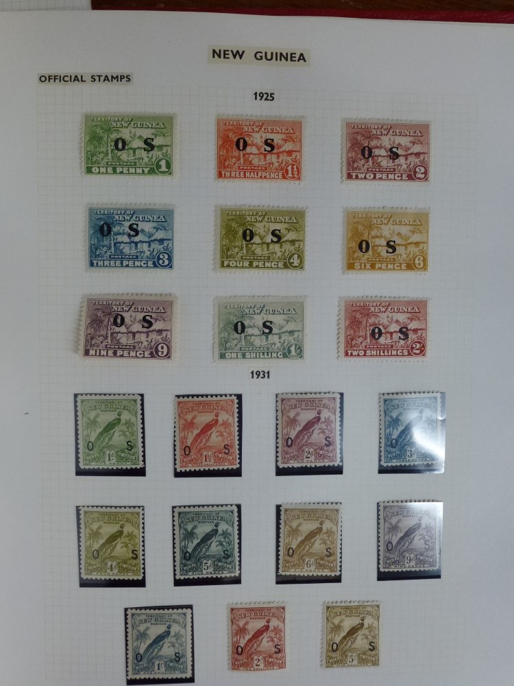 Norfolk Island: 1947-1960s; Papua: 1910 set, 1932 set, 1939 set; New Guinea: 1925 set, 1932 set, - Image 4 of 4