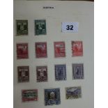 Austria military post; Levente and Territories 1850-1970, to include early imperfs. 1908 to 10 kr,