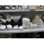 A Royal Doulton Mille Fleures H5241 Dinner and tea service, approximately 77 pieces. [s31] WE DO NOT