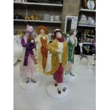 Five Royal Doulton figures from The Pretty Ladies Series that includes Ruth HN4494, Philippa HN4867,