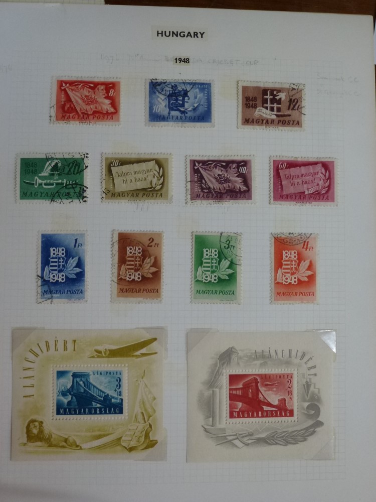 Hungary: 1871-1970s to include 1930 Olympic set, 1930s-1950s, and miniature sheets (3 albums) WE - Image 5 of 6