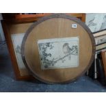 16 antique Chinese prints of Asiatic birds (largest 25 x 30 cm), all framed (16) WE DO NOT ACCEPT