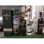 The Glenlivet 12 year old Single Malt Whisky, 70 cl, in box (x1), Taylor's 10 year old Tawny Port,