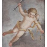 OIL PAINTING OF EROS EARLY 20TH CENTURY