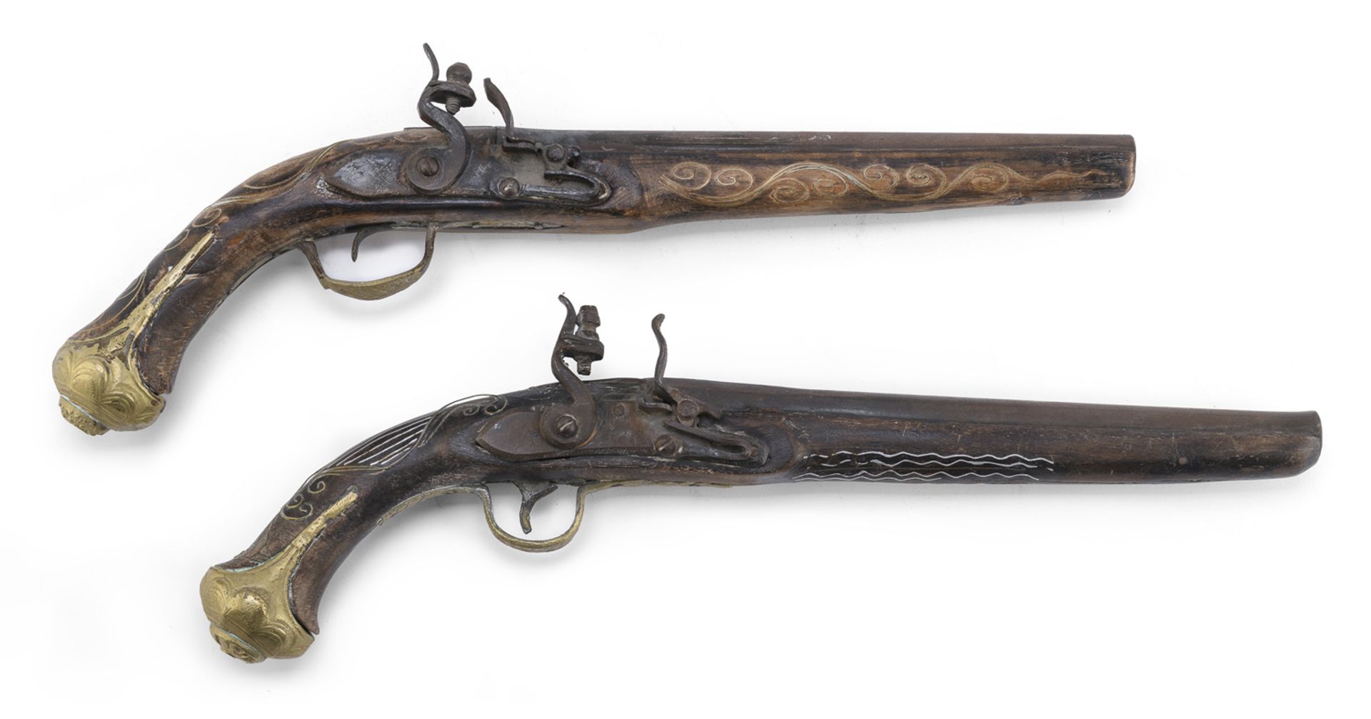 PAIR OF ARAB GUNS