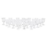 CRYSTAL GLASS SET