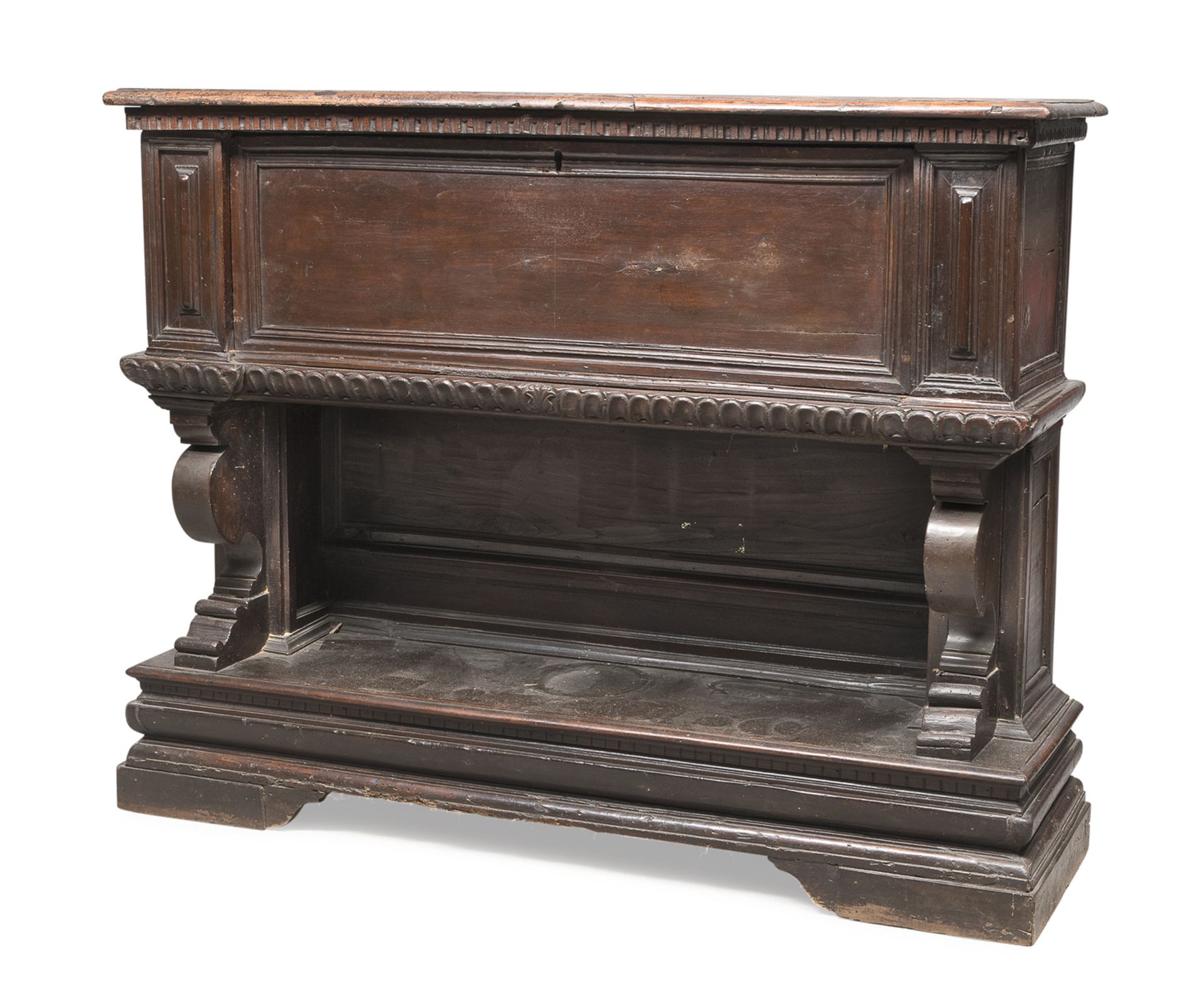 WALNUT CABINET PROBABLY UMBRIA 17th CENTURY