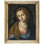 NEAPOLITAN OIL PAINTING OF IMMACULATE CONCEPTION OF 18TH CENTURY