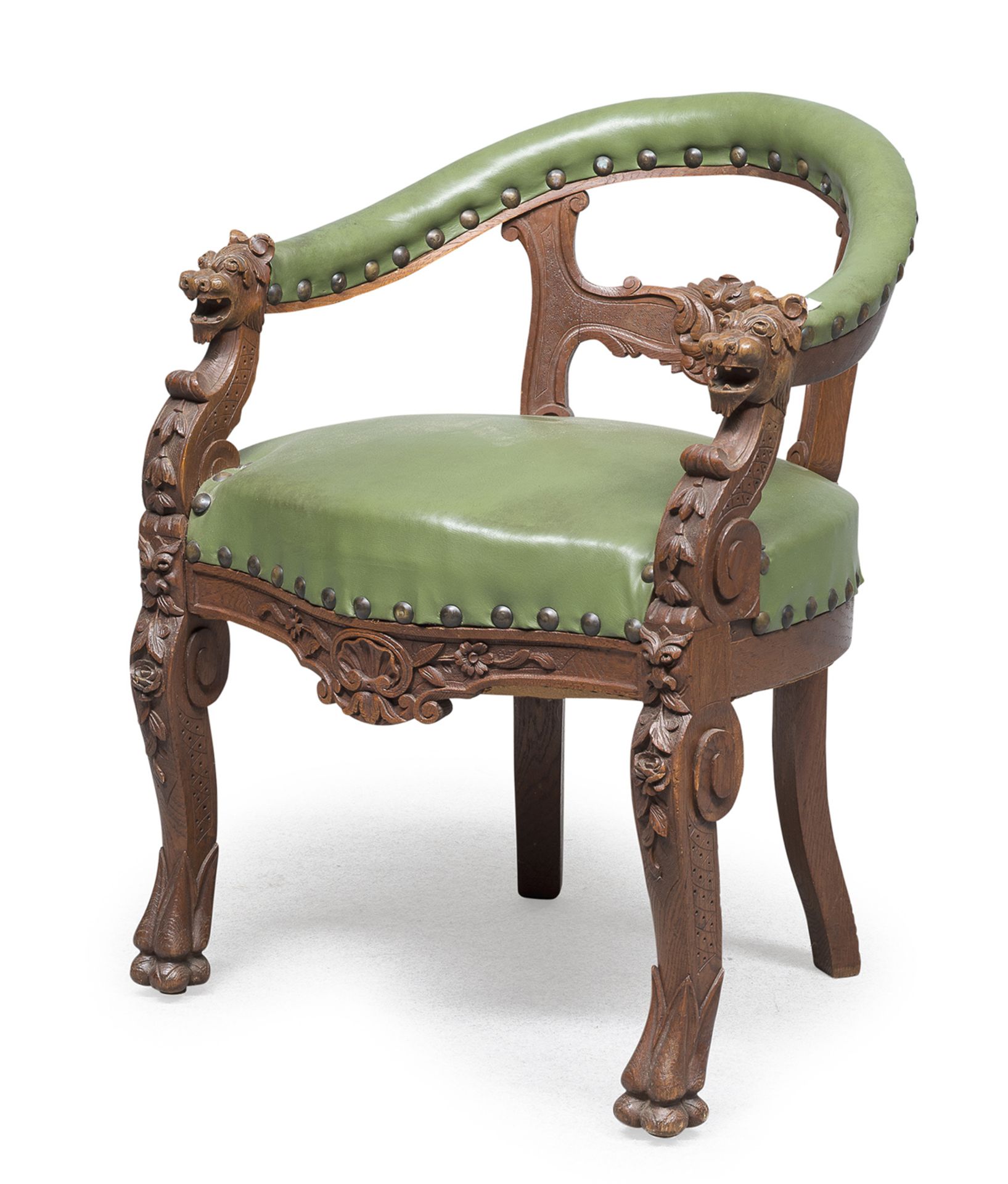 NEO-RENAISSANCE ARMCHAIR