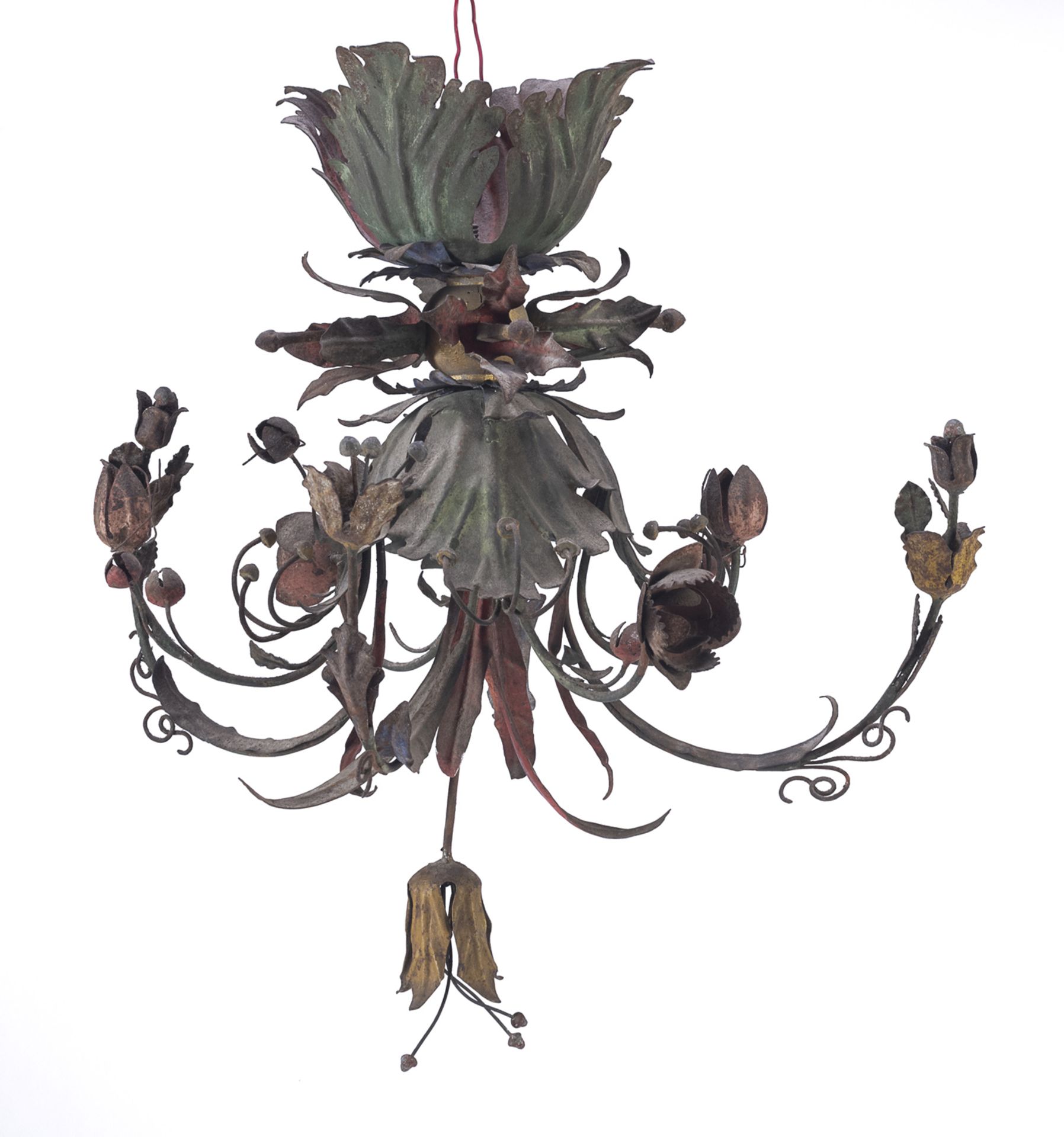SMALL IRON CHANDELIER