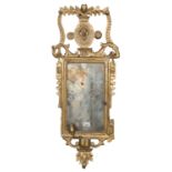 REMAINS OF MIRROR IN GILTWOOD