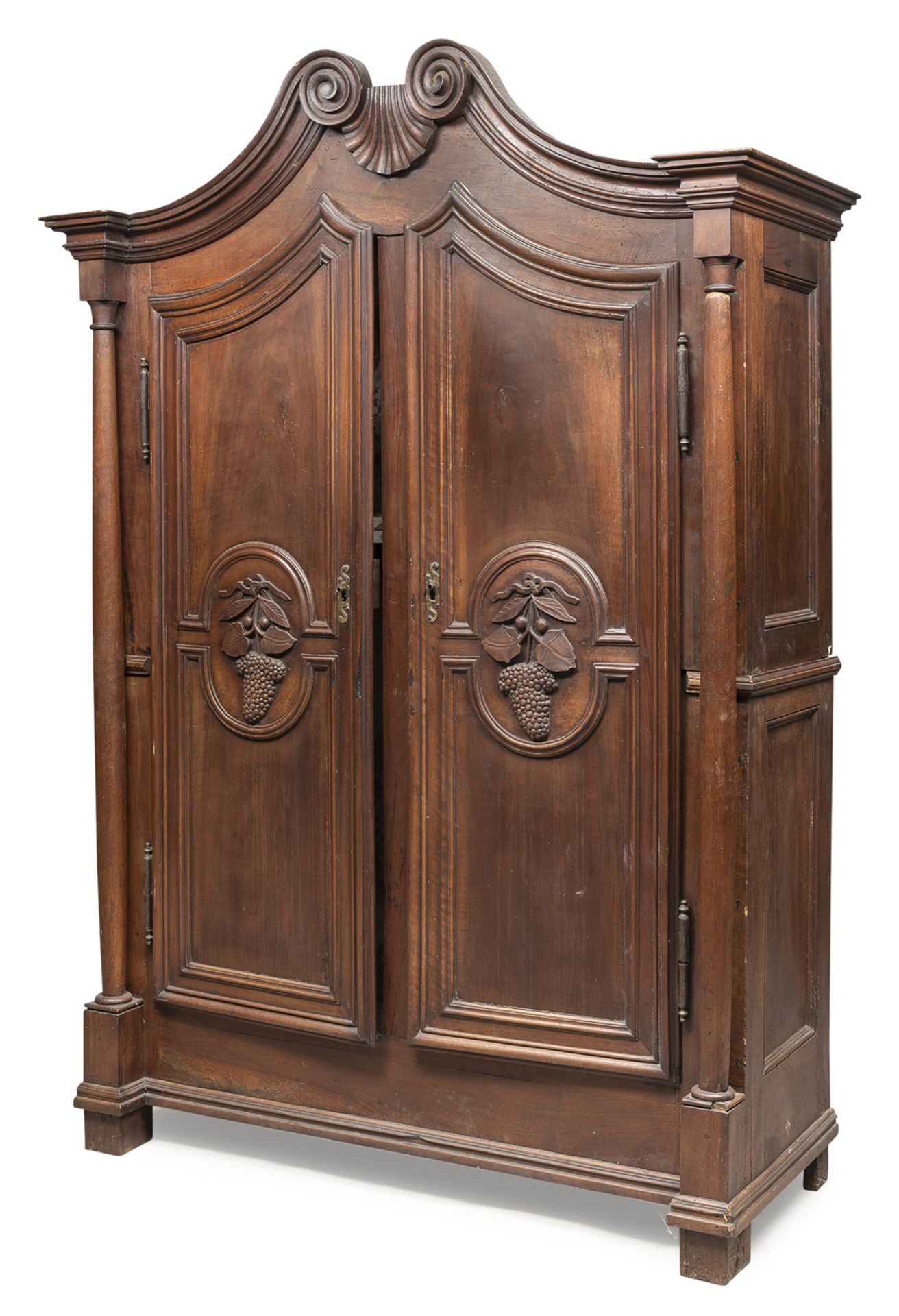 WALNUT CABINET NORTHERN ITALY 18th CENTURY