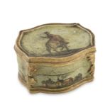SMALL WOODEN CASE 18TH CENTURY