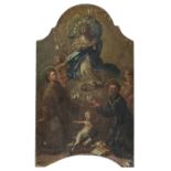 NEAPOLITAN OIL PAINTING 18TH CENTURY