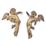 PAIR OF GILTWOOD SCULPTURES PROBABLY VENICE 18TH CENTURY