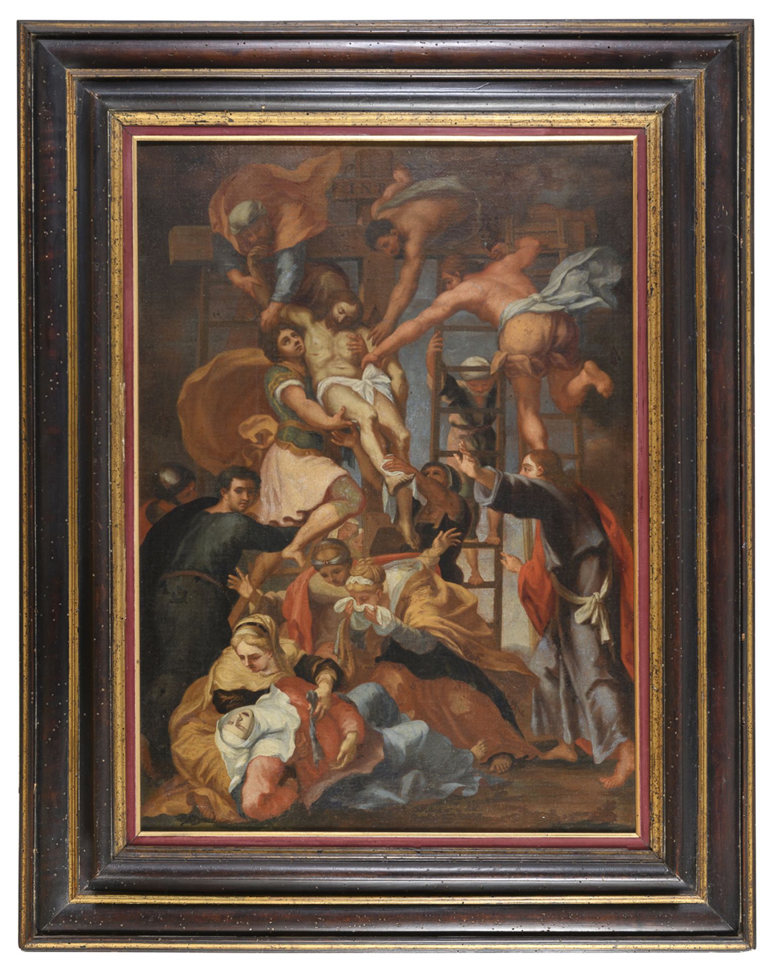 OIL PAINTING BY PAINTER ACTIVE IN ROME 18TH CENTURY