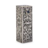 SILVER LIPSTICK HOLDER KINGDOM OF ITALY EARLY 20TH CENTURY