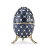 ENAMEL EGG BOX 20th CENTURY