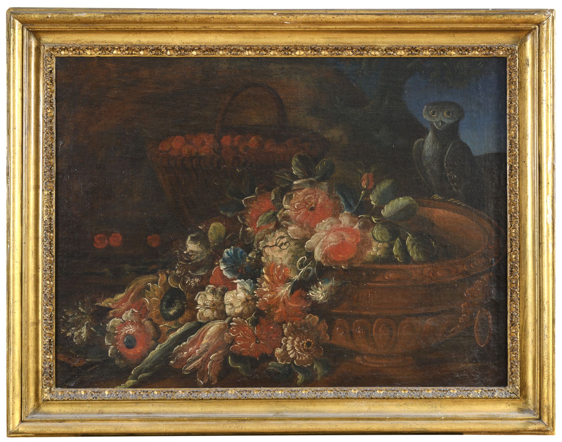LOMBARD OIL PAINTING 18TH CENTURY
