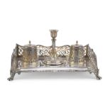 SILVER INKWELL LONDON 1864/1877