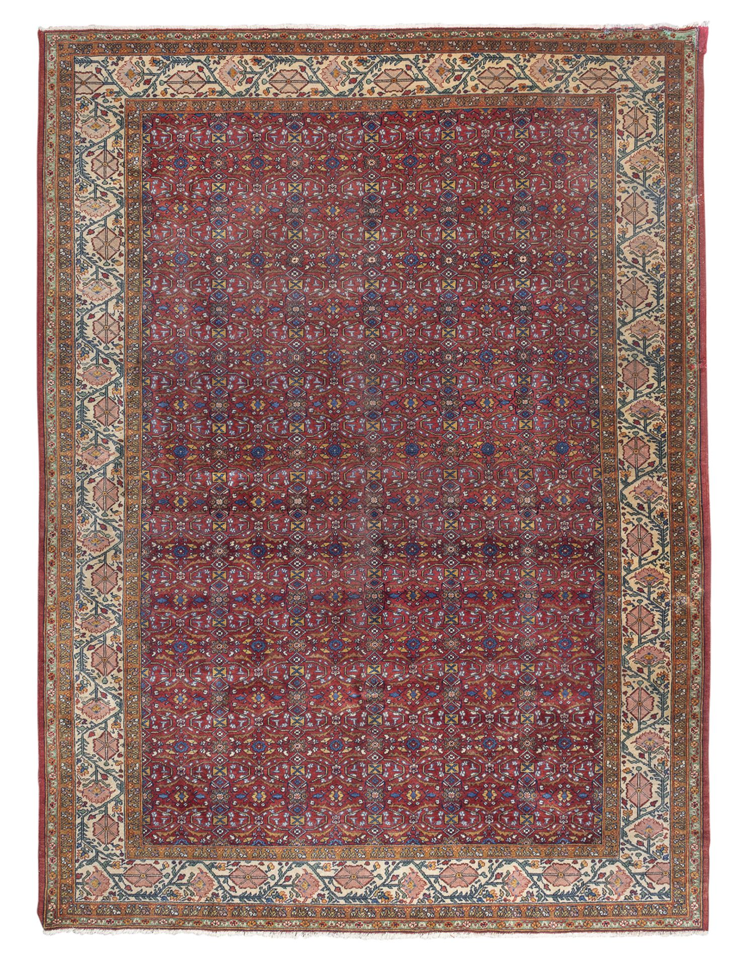 PERSIAN KAZVIN CARPET EARLY 20TH CENTURY