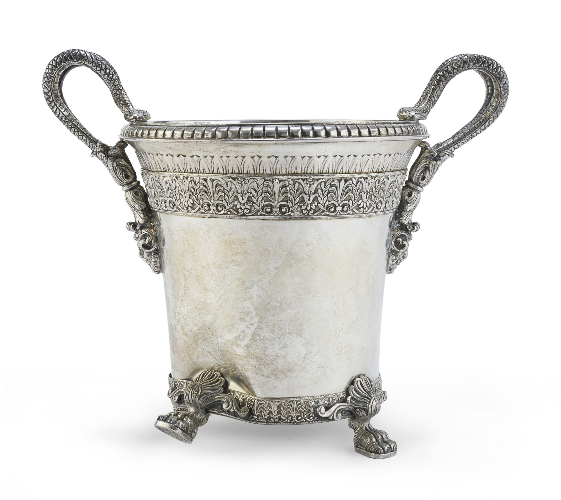 SILVER CHAMPAGNE BUCKET ITALY 1944/1968