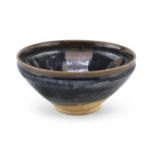 A CHINESE TEMMOKU CERAMIC BOWL 20TH CENTURY.