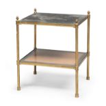 CHINOISERIES BRASS COFFEE TABLE 1950s