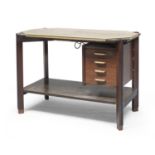 SMALL ROSEWOOD DESK 1960s