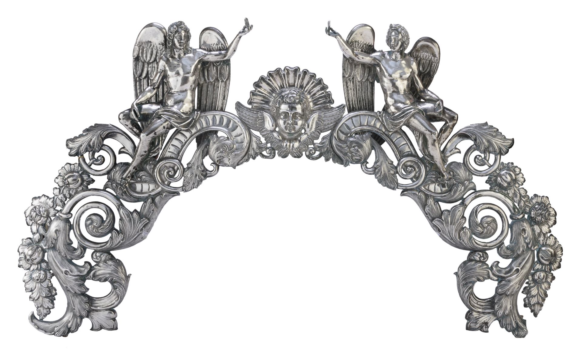 SILVER ARCH FROM CHURCH NAPLES 1839/1872
