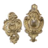TWO SMALL BRONZE FRIEZES 18TH CENTURY