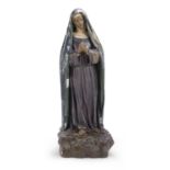 SCULPTURE OF THE VIRGIN 19TH CENTURY