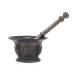 MORTAR WITH PESTLE 18th CENTURY