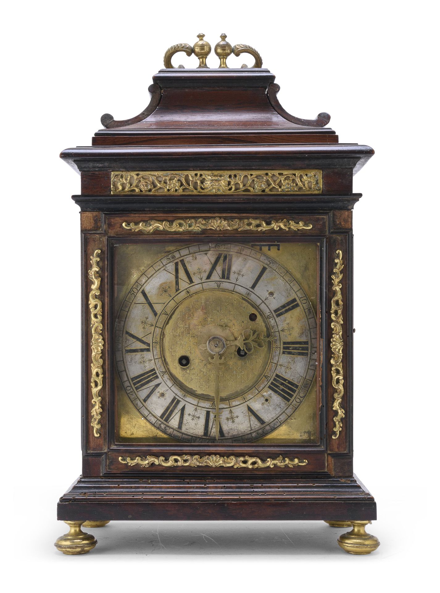 TABLE CLOCK PROBABLY ROME 18th CENTURY