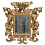 GILTWOOD MIRROR ROME BAROQUE PERID