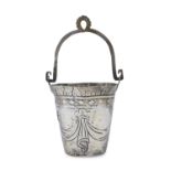 SILVER INCENSE BUCKET NAPLES 1830