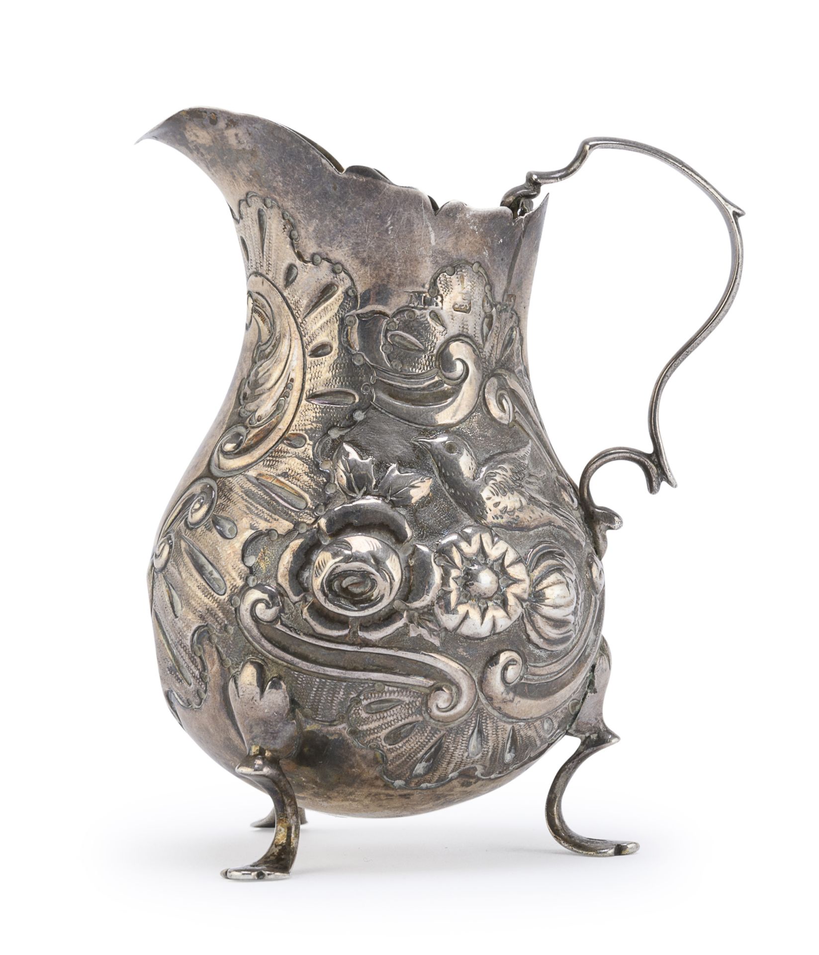 SILVER MILK PITCHER LONDON 19TH CENTURY