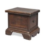 SMALL WALNUT CHEST LATE 18TH CENTURY
