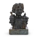 BRONZE SCULPTURE OF A YOUNG FISHERMAN BY GIOVANNI DE MARTINO