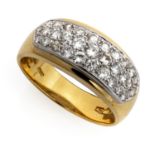 GOLD RING WITH DIAMONDS