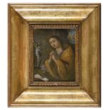 FLEMISH OIL PAINTING OF MARY MAGDALENE 17TH CENTURY