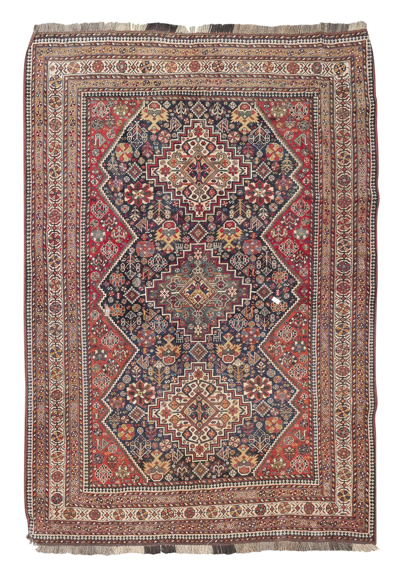 SHIRAZ QASQUA'I RUG EARLY 20TH CENTURY