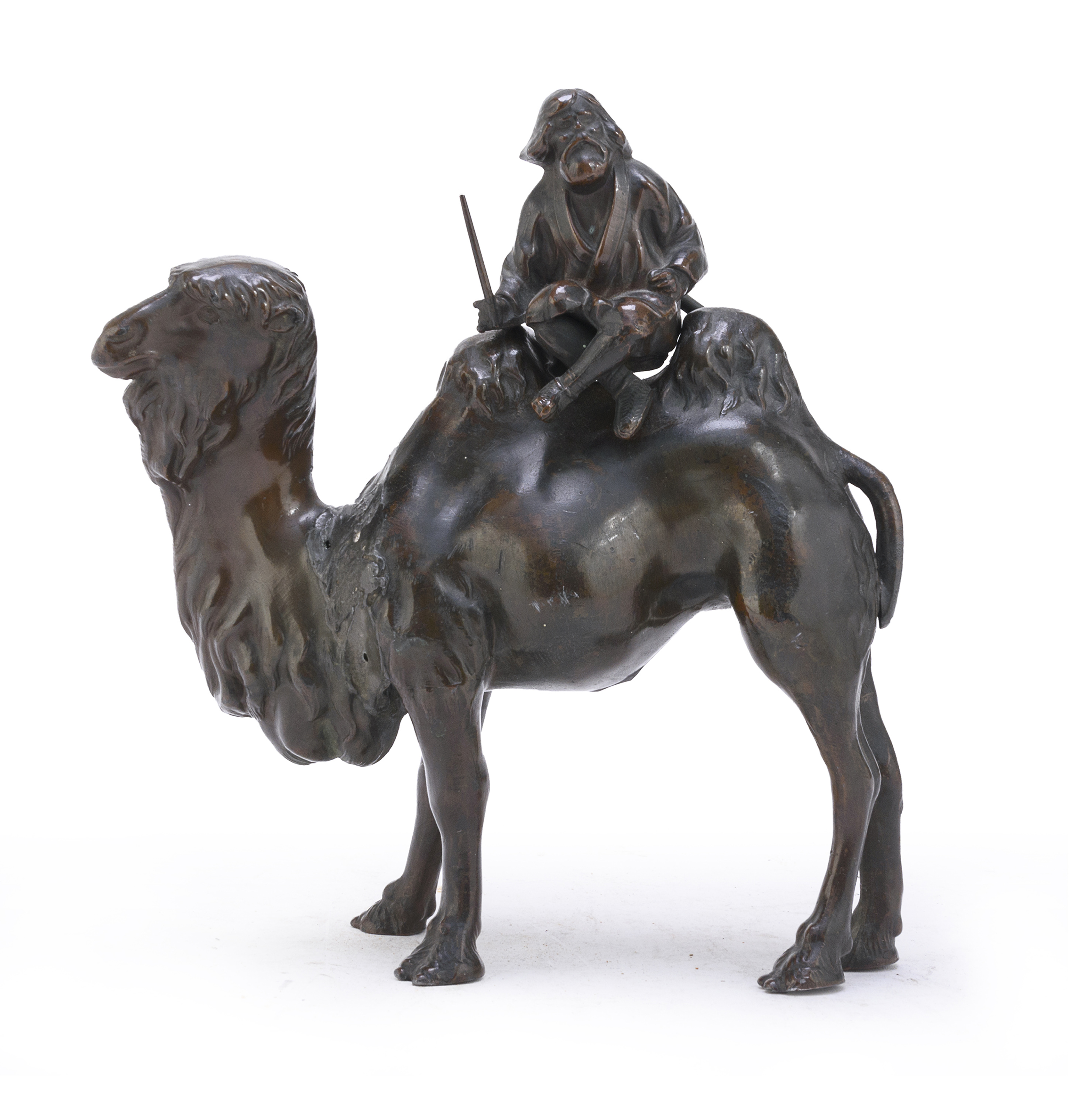 BRONZE CAMEL SCULPTURE 19TH CENTURY