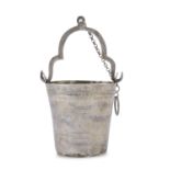 SILVER INCENSE BUCKET NAPLES 1830