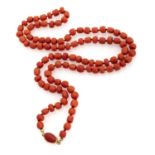 RED CORAL NECKLACE