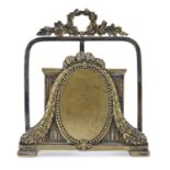CARD HOLDER IN GILDED METAL EARLY 20TH CENTURY